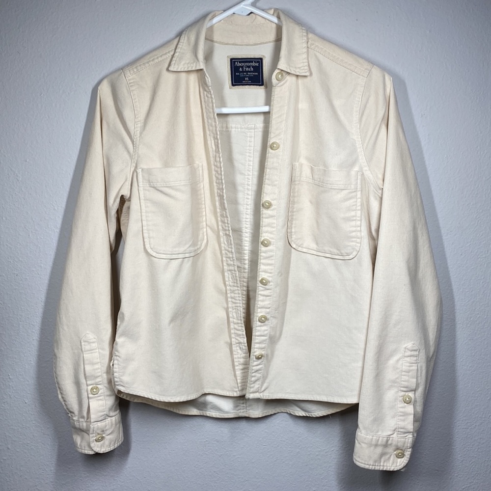 Abercrombie & Fitch Corduroy Button Up